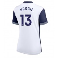 Dres Tottenham Hotspur Destiny Udogie #13 Domáci pre Ženy 2024-25 Krátky Rukáv